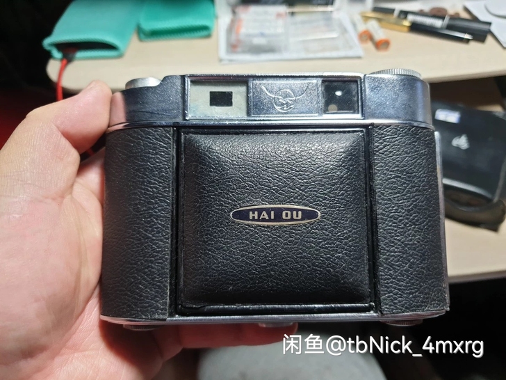 海鸥203相机，带三脚架，带皮套，快门好用...