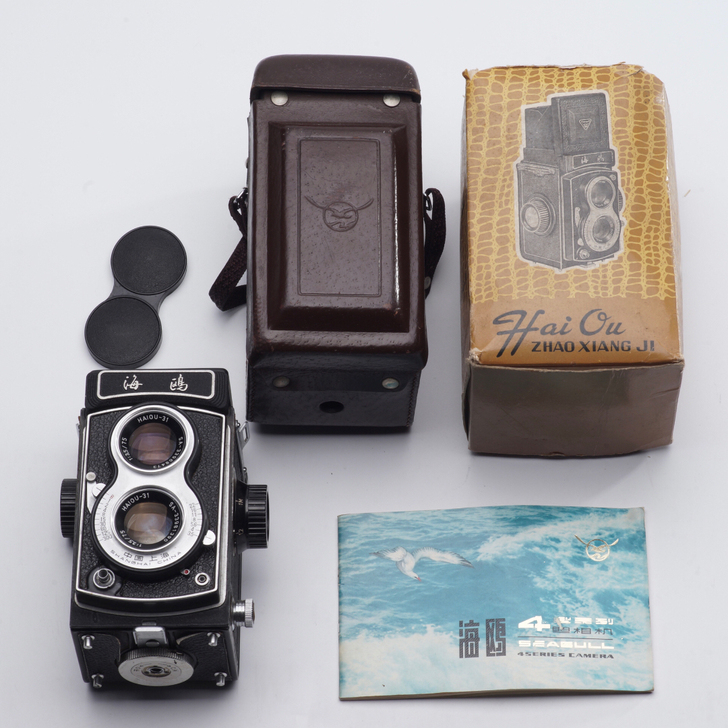 【海鸥4B藏品 箱说全】 海鸥4型双反相机...