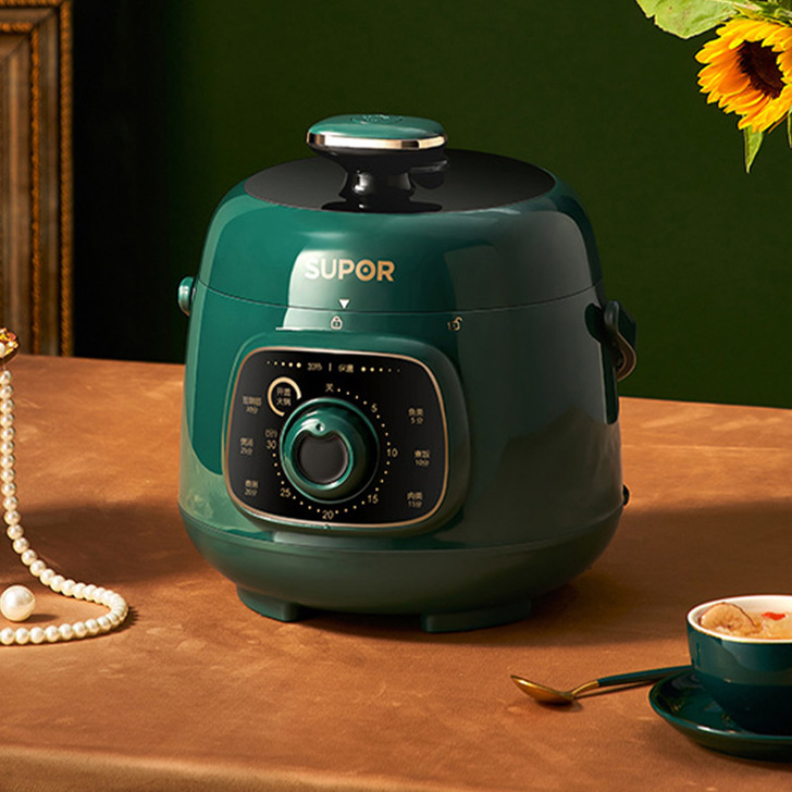 苏泊尔迷你宿舍电压力锅小型多功能电高压锅电...