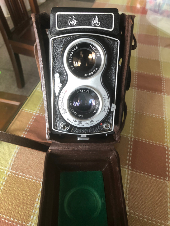 海鸥4B相机，家里的老古董，没用过几次，完...