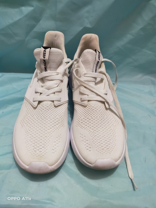 42码正品安踏跑步鞋， 鞋子品相如图所示实...