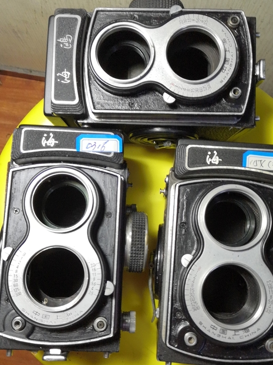 海鸥120双反相机壳体,唯一的地方就是没有...