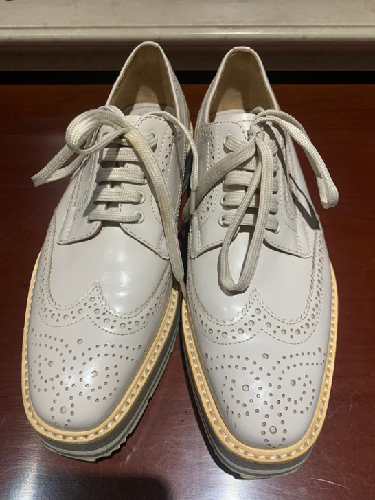 prada同款松糕鞋