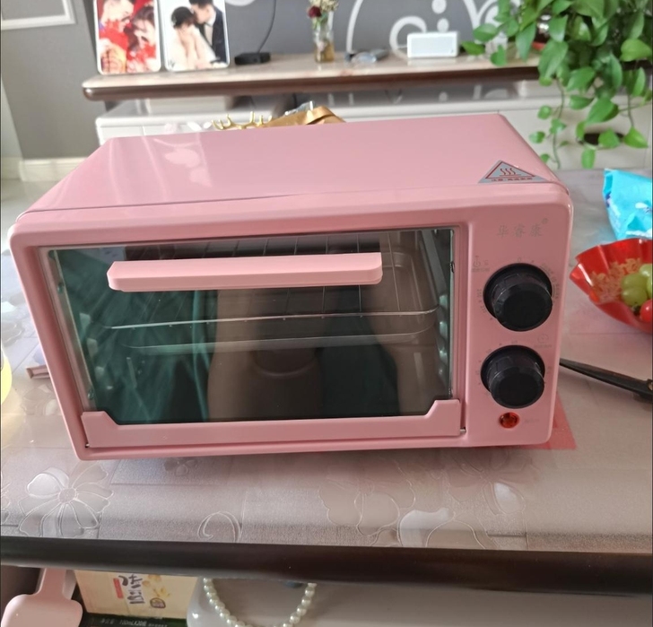 电烤箱家用小型迷你12升多功能烤炉双层大容...