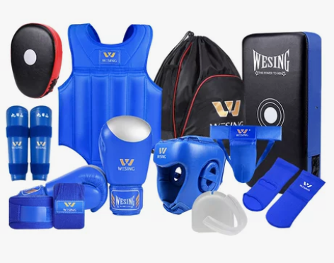 跆拳道护具 儿童跆拳道护具九日山散打全套成...