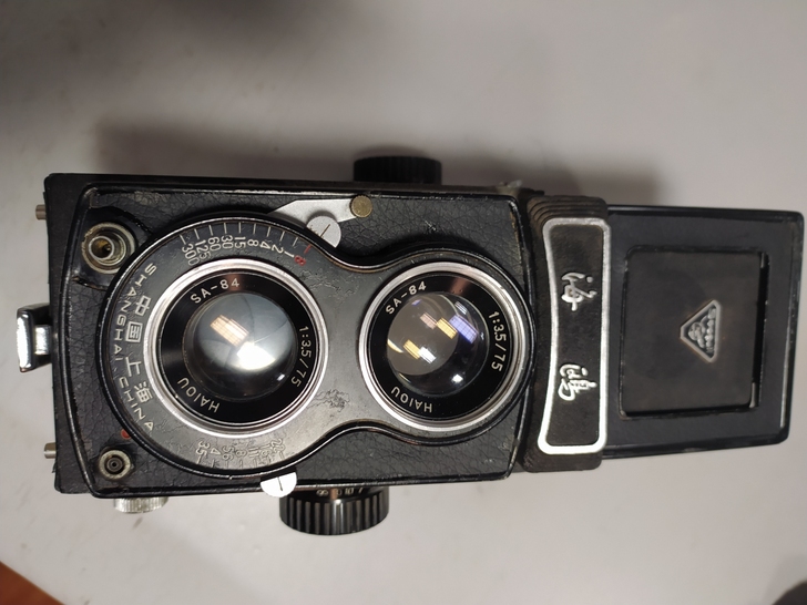 海鸥双镜头相机，功能正常，镜头无霉，可以正...