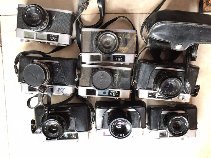 老胶片照相机 海鸥虎丘华夏这种型号都有 不...