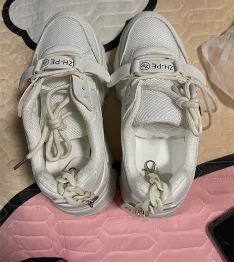 女士运动鞋白色 36码 春秋初冬季都可穿 ...