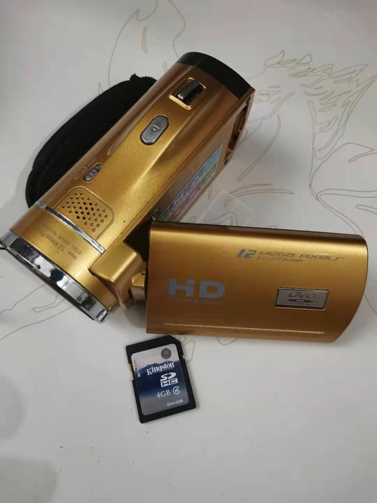 欧达hd-k03高清便携手持DV摄像机，5...