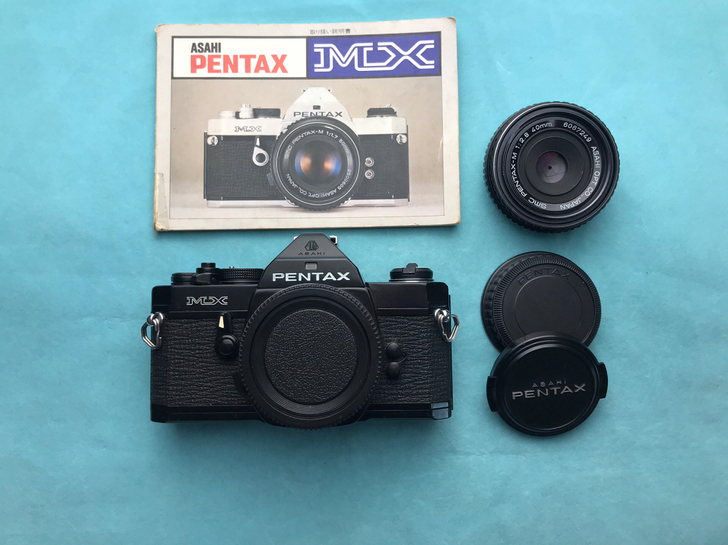 宾得mx 黑色版本 带质保 全机械相机...