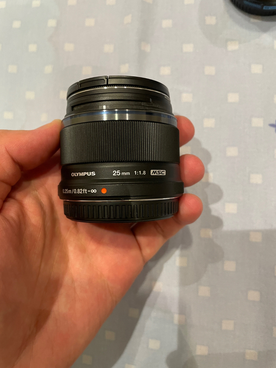 奥林巴斯25mm镜头 f1.8  99新 ...