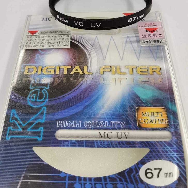 肯高多层镀膜mc uv镜 49 55 58...