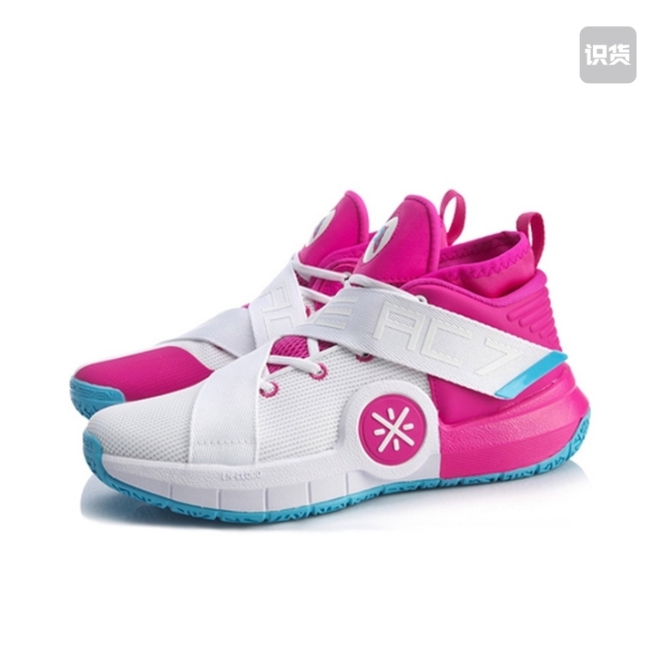 李宁全城7 43码,白粉配色,成色自观,鞋...