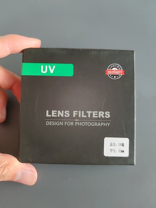 52mm uv镜单反相机，全新未使用过。