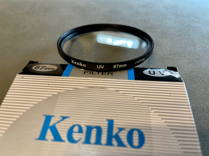 肯高Kenko的UV镜口径67mm，轻微使...