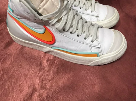 耐克女士休闲鞋，37.5码，印度尼西亚制造...