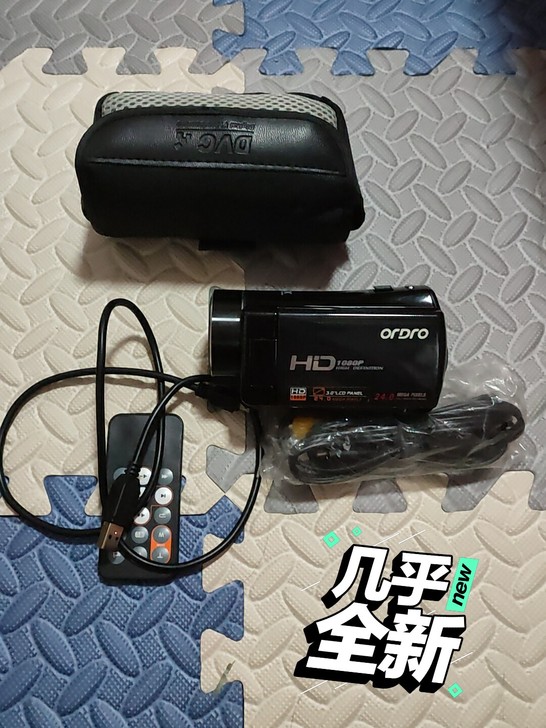 手持录像机 黑色