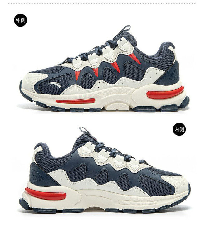 安踏休闲鞋潮男2020新款时尚防滑缓震千禧...