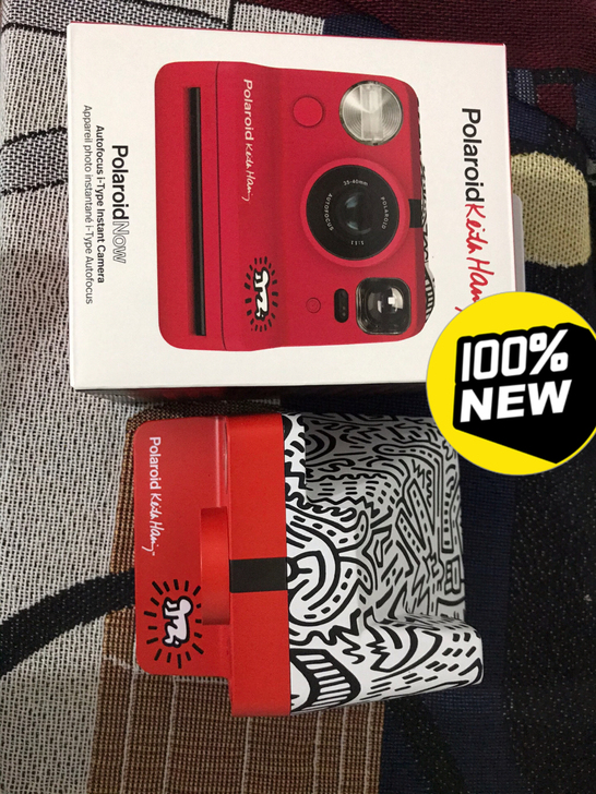 官方polaroid宝丽来keith ha...