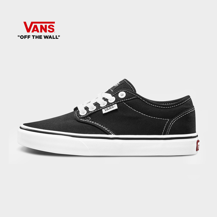 Vans范斯官方 黑白潮流复古女鞋低帮潮帆...