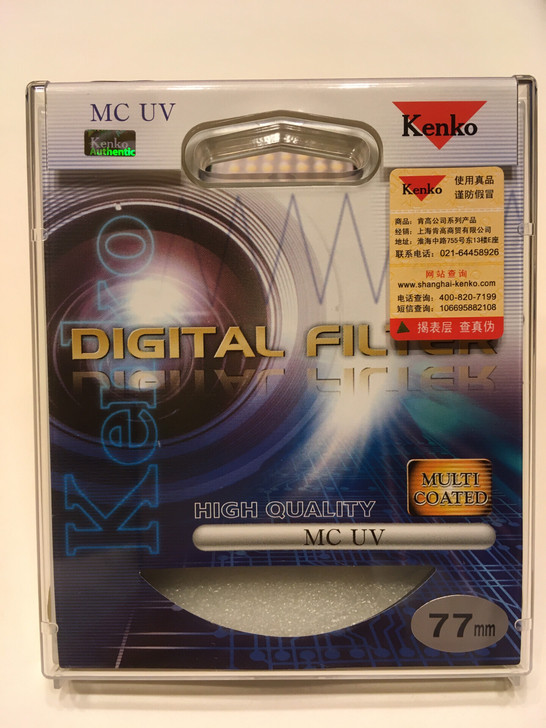 肯高全新正品国行，多层镀膜77mmUV镜片...