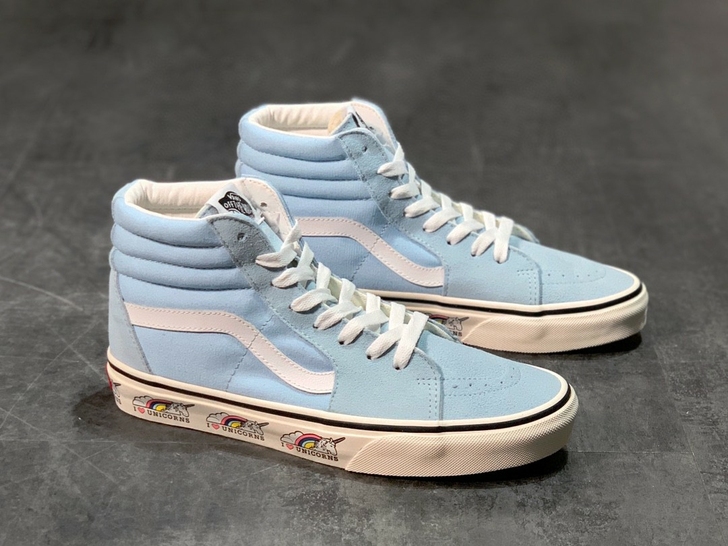 万斯vans独角兽中帮休闲板鞋