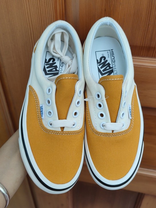 vans黄白安纳海姆era