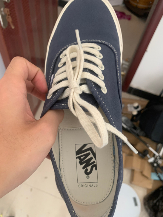 vans安纳海姆低帮蓝色    42.5 ...