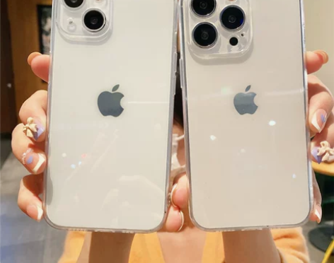 手机套简约透明直边软壳适用iphone13...