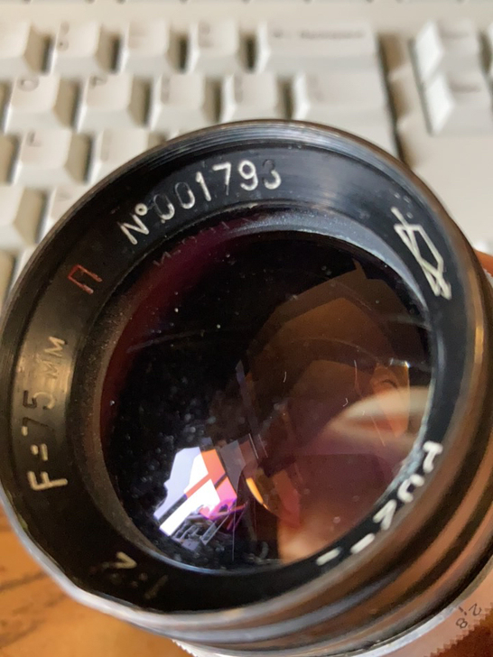前苏联 电影头 lomo kmz 75 2...