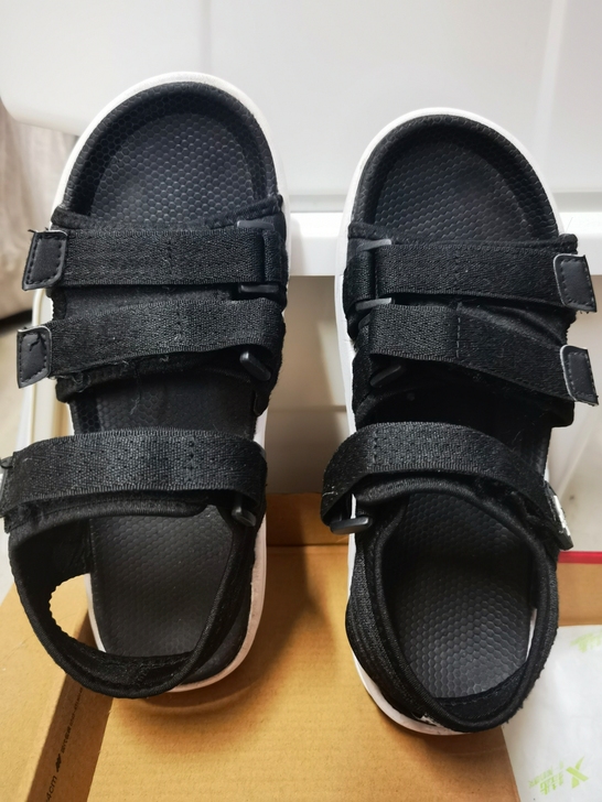 XTEP特步 运动凉鞋 女士 39码 黑色...