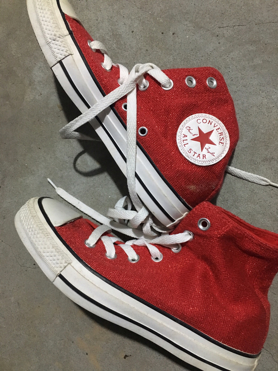 匡威帆布鞋 37码 正品！成色细节如图 大...