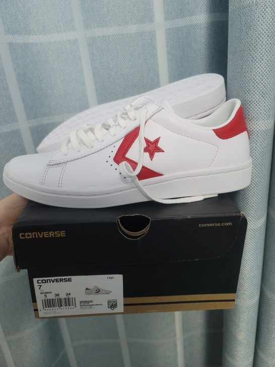 全新正品38码Converse匡威星箭低帮...