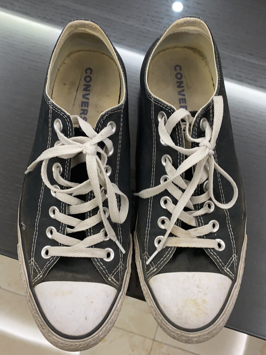 44码 匡威帆布鞋 正品