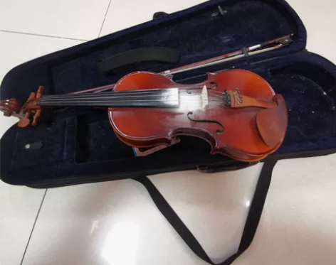 3／4小提琴，儿子换成人琴了，买来860元...