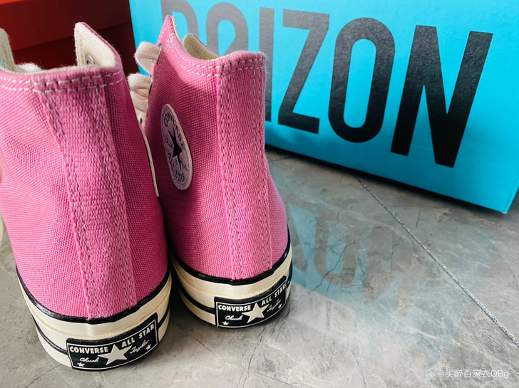 Converse匡威女鞋1970s三星标粉...