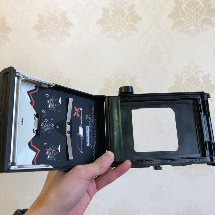 玛米亚mamiya rz67宝丽来撕拉片后...