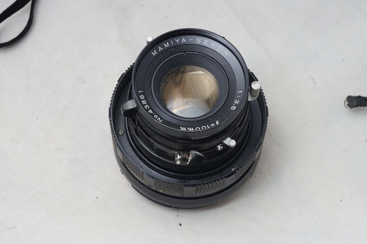 玛米亚新闻机 100mm3.5镜头