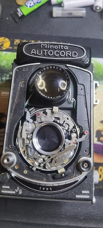 美能达Aautocord双反修保养，双反相...