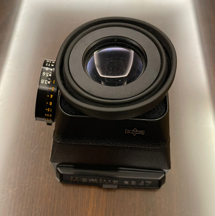玛米亚mamiya RB67 测光顶