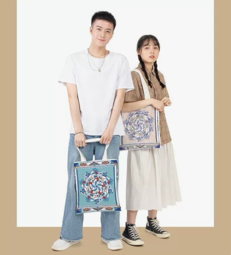 2021新帆布单肩包手提包女日系可爱女包包...