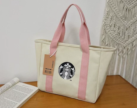 帆布单肩大包女2021新款时尚百搭简约大容...