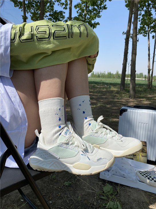 易少年 国潮小众老爹鞋女2021夏季新款透...