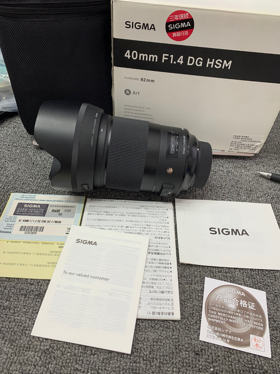 适马40 1.4 Art 尼康口