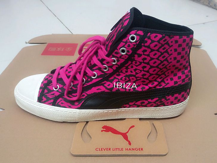 puma彪马正品全新男女高帮帆布鞋板鞋休闲...