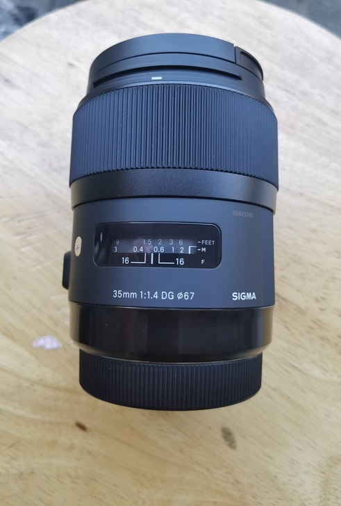 适马 35 1.4art 佳能口,个人闲置...