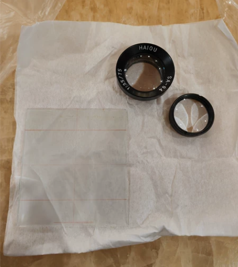 海鸥4B双反相机，拆机镜头组，磨砂对焦屏。...