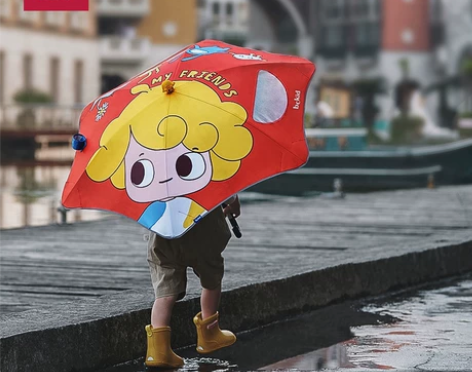 BCKID云小默宝宝雨伞，75包邮，全新，...