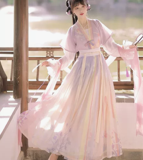 洛苓旗舰店【幽兰】三件套，仅试穿一次，包头...