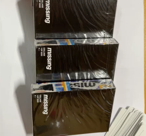 missing v1 四副瑕疵 全新 纸牌...